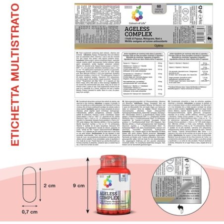 Colours Of Life Ageless Complex 60 Capsules