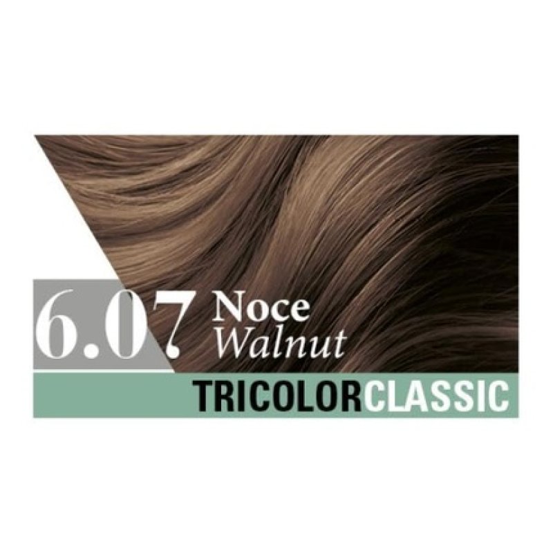 Tricolor Classic Fast Hair Coloring 607 Walnut
