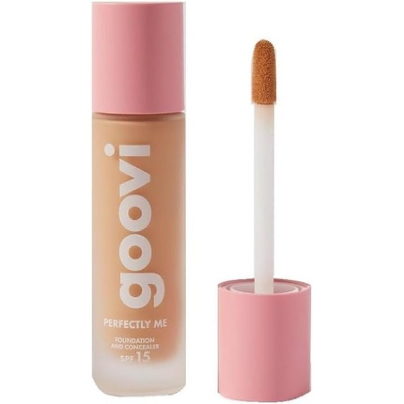 Goovi Perfectly Me Foundation and Concealer Color 11 Hay 28ml