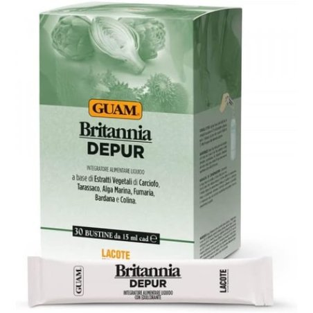Guam Britannia Depur Liquid Food Supplement for Purification and Detox 30
