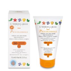 L'Erbolario Little Sun Sunscreen Cream for Children 75ml