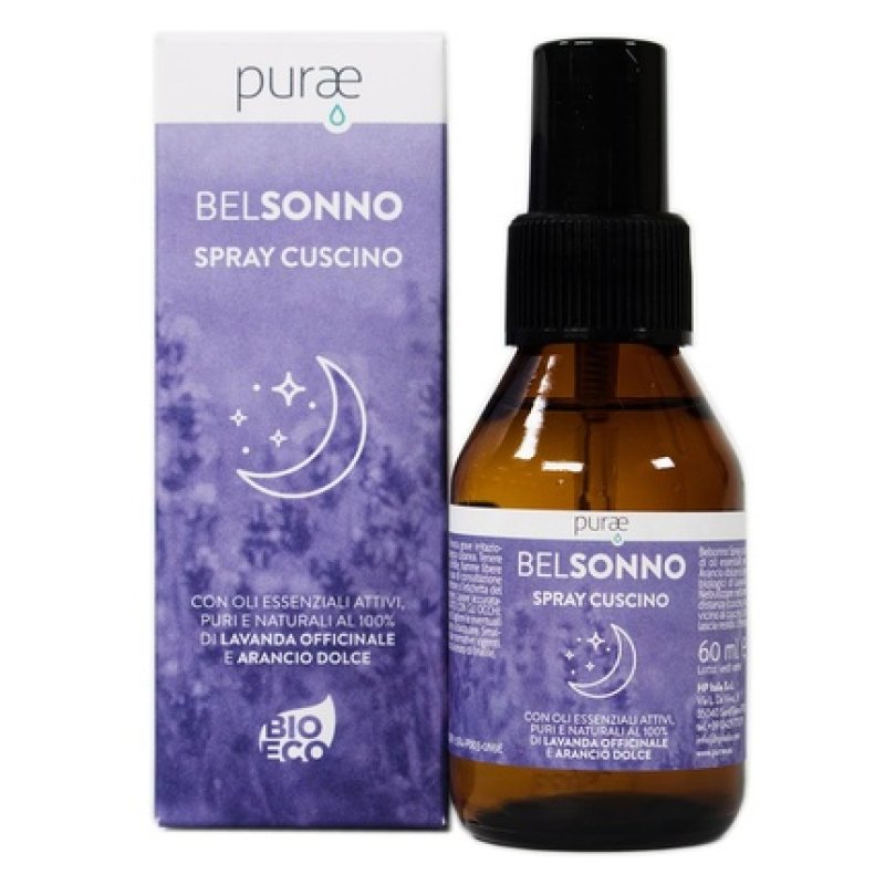 Purae Belsonno Lavender Remedy and Sweet Orange Spray Pillow