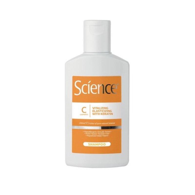 Science Hair Care Keratin Restructuring Shampoo 200ml for Treated Hair