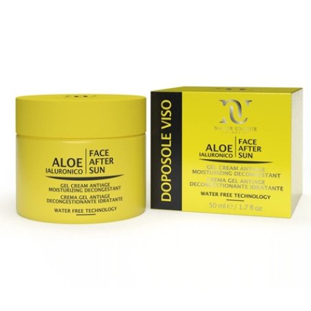 Natur Unique Sun72 Cream Gel Anti-Aging Decongestant Moisturizing Face