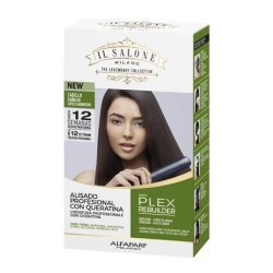 Alfaparf Milano Il Salone Straight Kit Argan & Keratin Smoothing Treatment For Damaged Hair