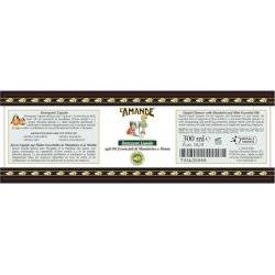 Almond Cleansing Liquid with Mandarin and Mint Essential Oils 300ml