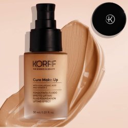 Korff Fluid Foundation Lifting Effect Anti-Aging Formula with Hyaluronic Acid