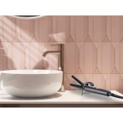 Beper P301PIS002 25mm Ceramic Curling Iron for Soft Curls and Perfect Styles