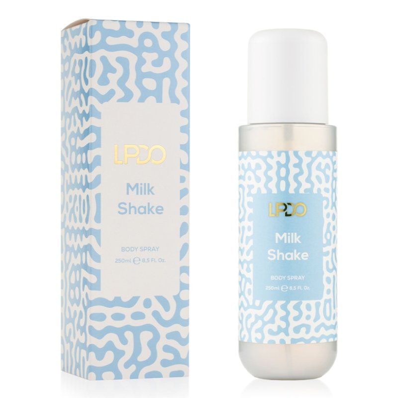 Lpdo Men's Perfume Milk Shake Body Spray Creamy Sweet Milk Fragrance 250ml