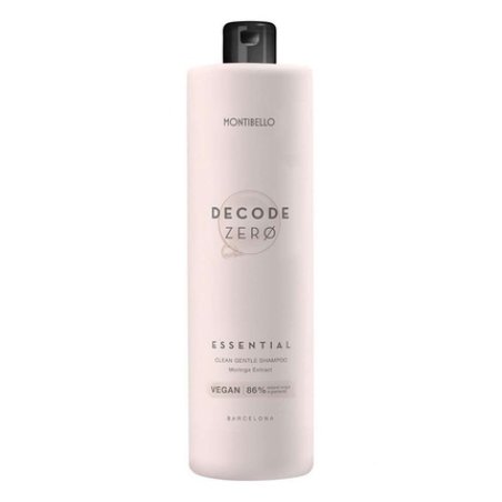 Montibello Decode Zero Essential Gentle Shampoo Natural Shampoo - 1000 Ml