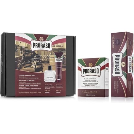 PACK DUO BARBAS DURAS CREMA DE AFEITAR BÁLSAMO 250ml