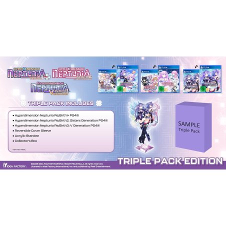 Hyperdimension Neptunia Re Birth Series (1-3) Triple Pack