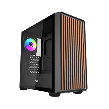 Darkflash DS900WD ATX computer case (black) 4 fans