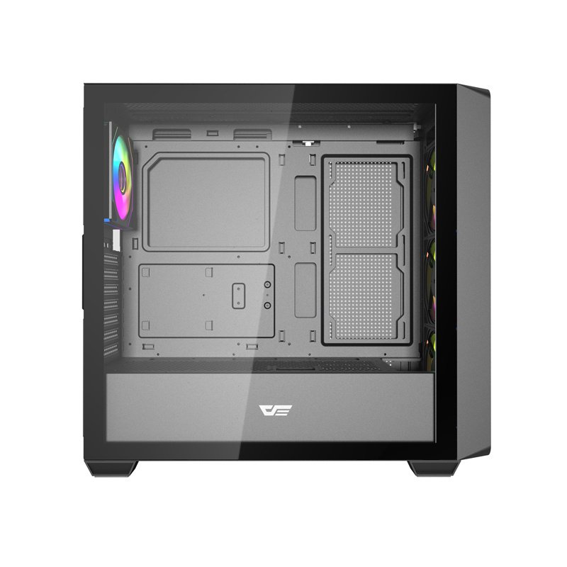 Darkflash DS900WD ATX computer case (black) 4 fans