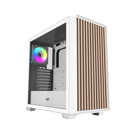Darkflash DS900WD ATX computer case (White) 4 fans
