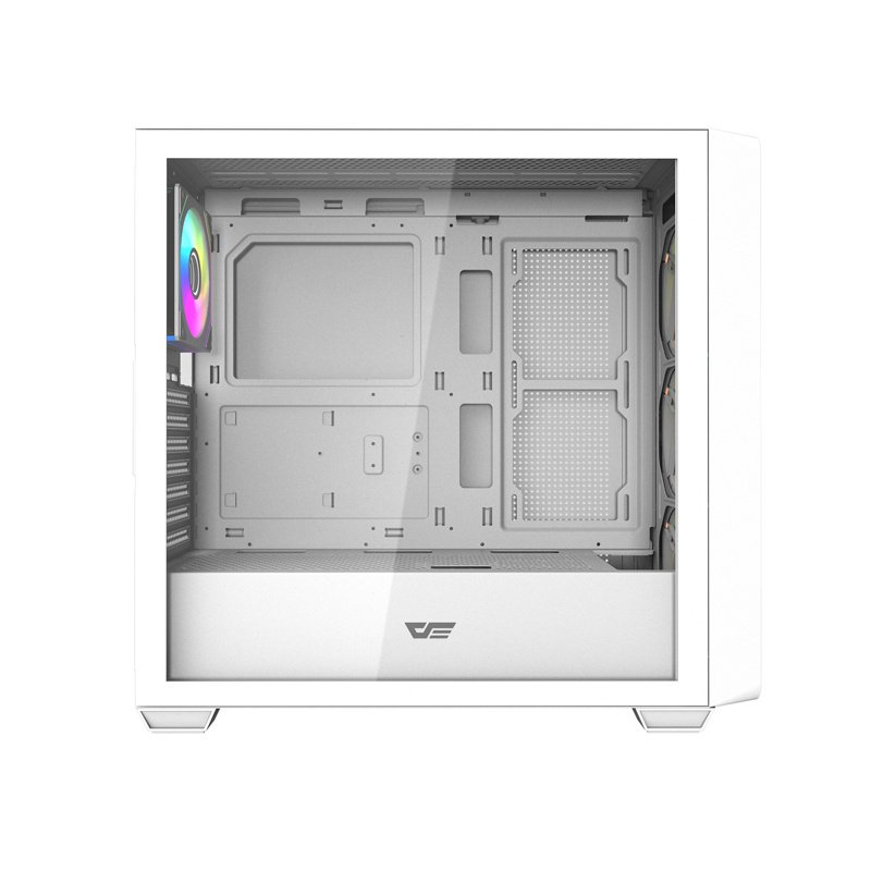 Darkflash DS900WD ATX computer case (White) 4 fans