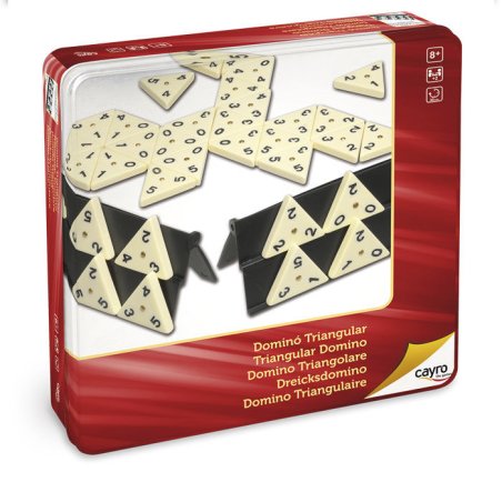 Metal box Triangular Dominoes