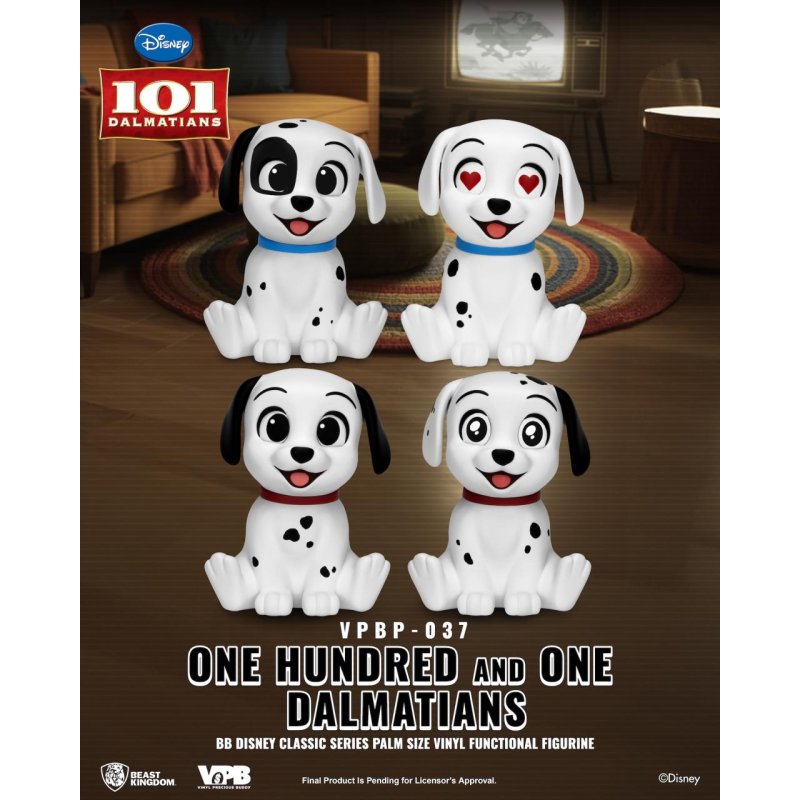 DISNEY - Les 101 Dalmatiens - Set 4 Fig. Blind Box 11.7cm