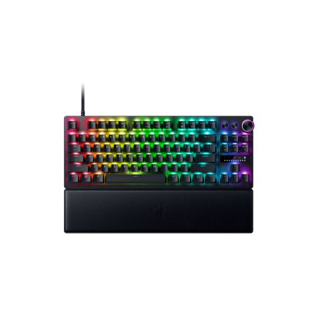 Razer | Gaming Keyboard | Huntsman V3 Pro Tenkeyless | Gaming Keyboard | Wired | Nordic | Black | Analog Optical