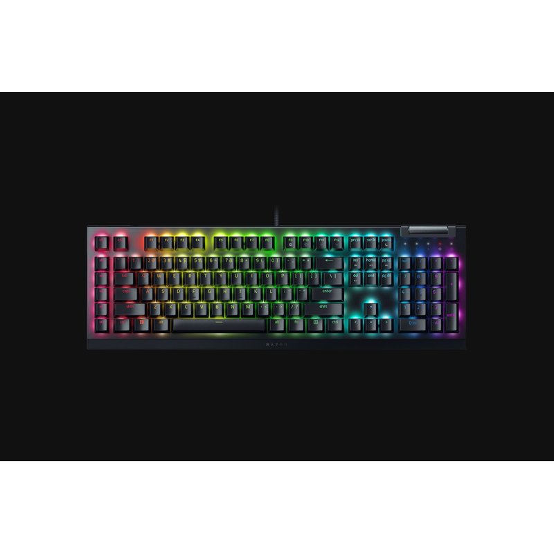 Razer BlackWidow V4 X clavier Gaming USB QWERTY Nordique Noir