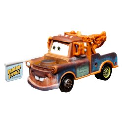 Disney Pixar Cars Cars Diecast Mater With Radiator Springs Sign
