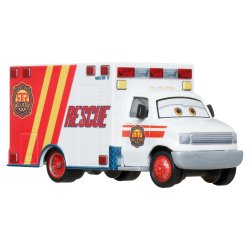 Mattel CARS DIE-CAST SINGLES - AMBULANCE - NEW SCALE (C2)