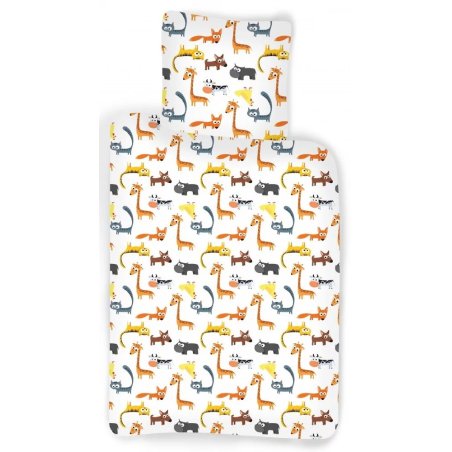 Bed Linen - Junior Size 100 x 140 cm - Animals