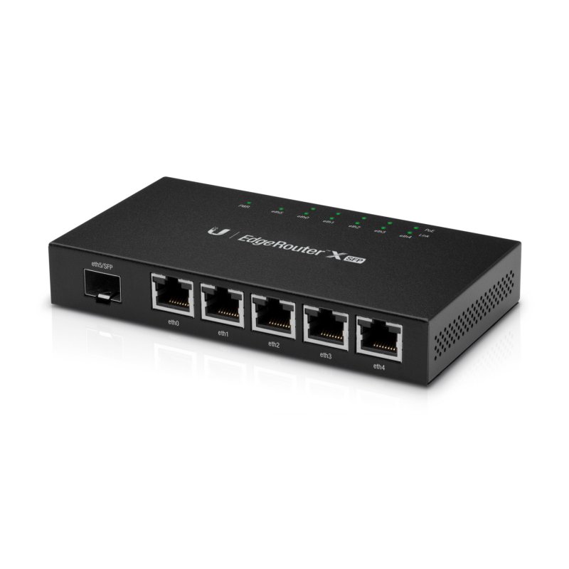 Ubiquiti ER-X-SFP wired router Black