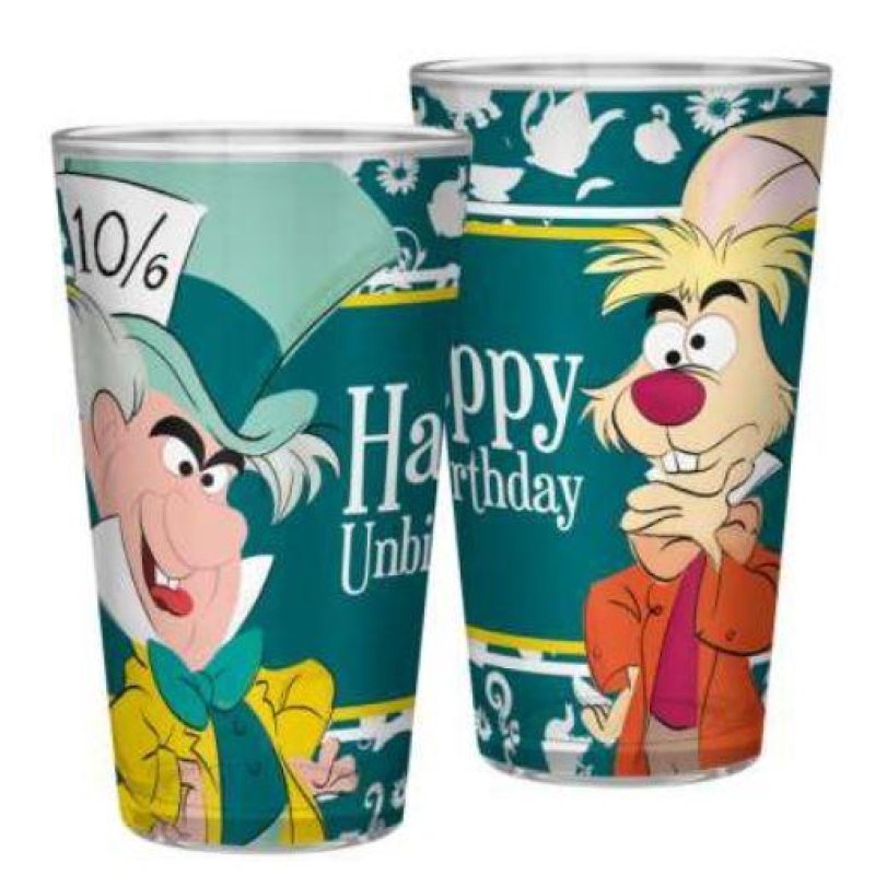 DISNEY - Alice Happy Unbirthday - Verre XXL 400ml