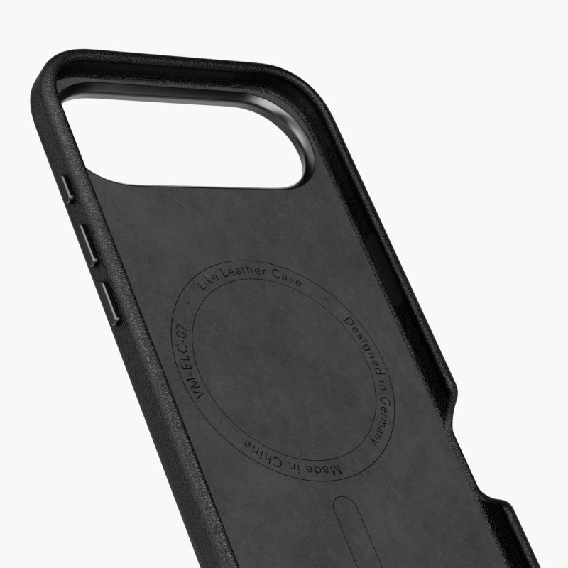 Vonmählen Like Leather Case für iPhone Air 17 schwarz