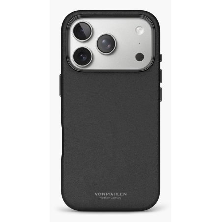 Vonmählen Like Leather Case für iPhone 17 Pro schwarz
