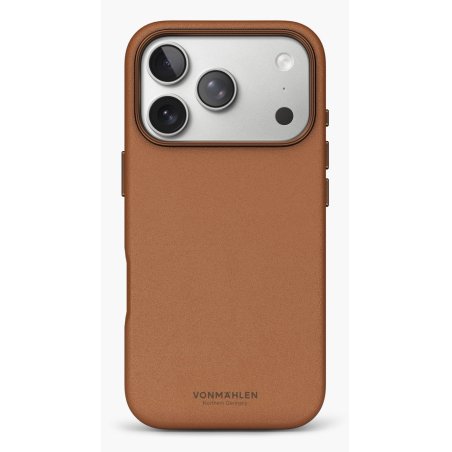 Vonmählen Like Leather Case für iPhone 17 Pro Max braun