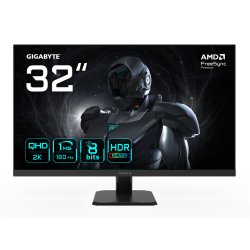 GS32QA (80 cm (31.5 Zoll), schwarz (matt), QHD, SS-IPS, HDMI, DP, 180Hz Panel)