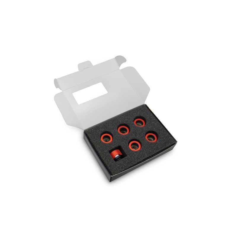 EK Water Blocks EK-Quantum Torque 6-Pack HDC 12 - Red Special Edition