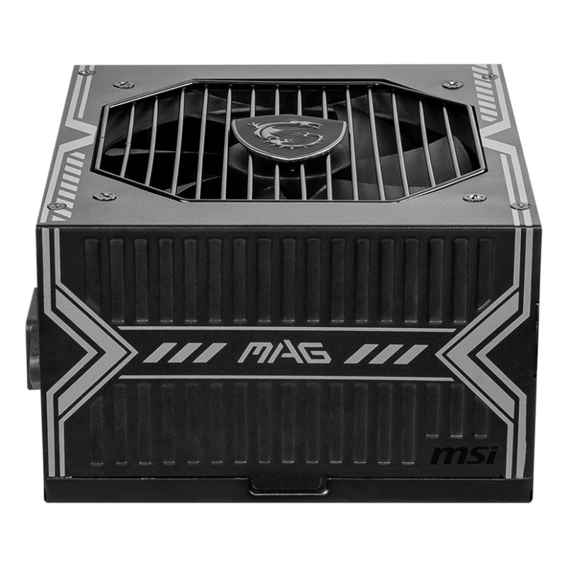 MSI MAG A650BN UK PSU '650W, 80 Plus Bronze certified, 12V Single-Rail, DC-to-DC Circuit, 120mm Fan, Non-Modular,