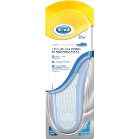 Scholl Expert Support Flat and Casual Shoe Soles Size 1 (35.5-40.5)