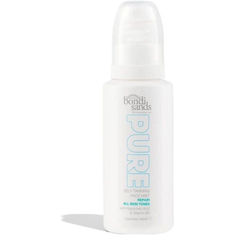 Bondi Sands Pure Self Tanning Face Mist Repair with Hyaluronic Acid and Vitamin B3 70ml 2.36oz