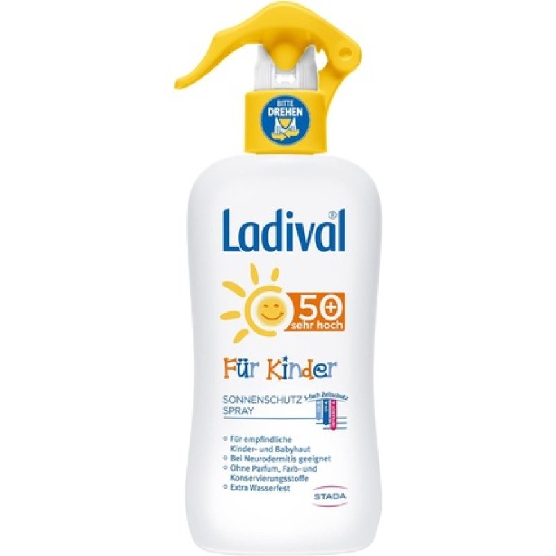 Ladival Children's Sun Protection Spray SPF 50 Fragrance-Free