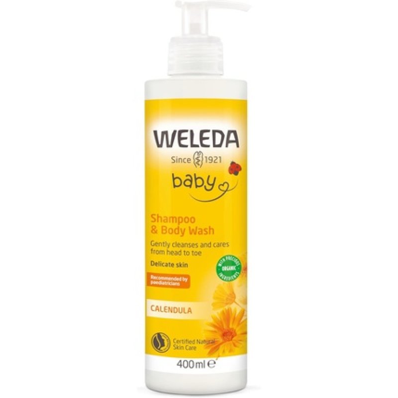 Weleda Baby Shampoo & Body Wash 400ml
