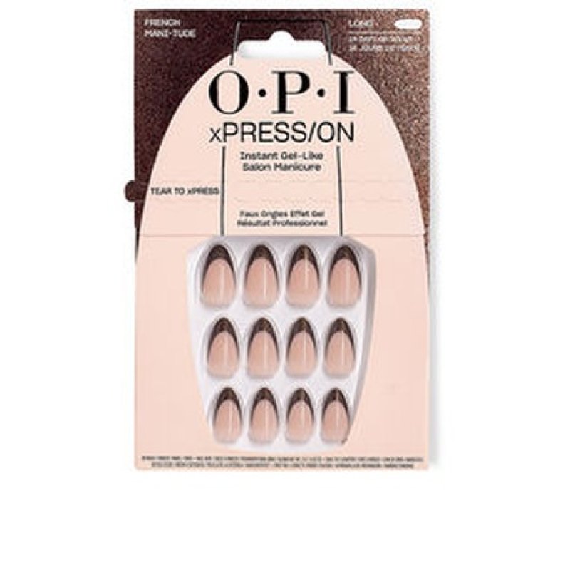 Opi Xpresson What's Your Mannitude Collection French Manitude Nails 30 Count