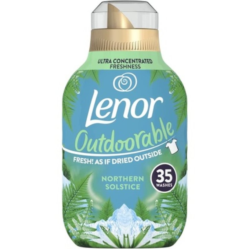 Lenor Outdoorable Fabric Conditioner 35 Washes, 490ml, Northern Solstice - Ultra