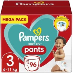 Pampers Baby-Dry Pants Size 3