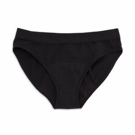 Kiwitas Classic Sporty Menstrual Panties - Black, Size L