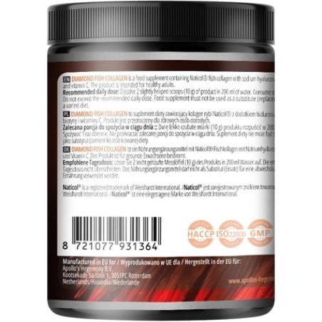 Diamond Fish Collagen 300g Hydrolyzed Fish Collagen with Hyaluronic Acid