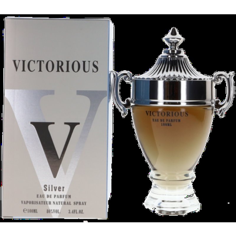 Victorious Silver By Tiverton EDP Cologne Spray 3.4oz - New