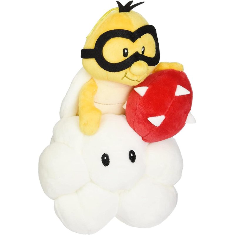 SUPER MARIO ALL STAR COLLECTION - Lakitu - Peluche 22cm