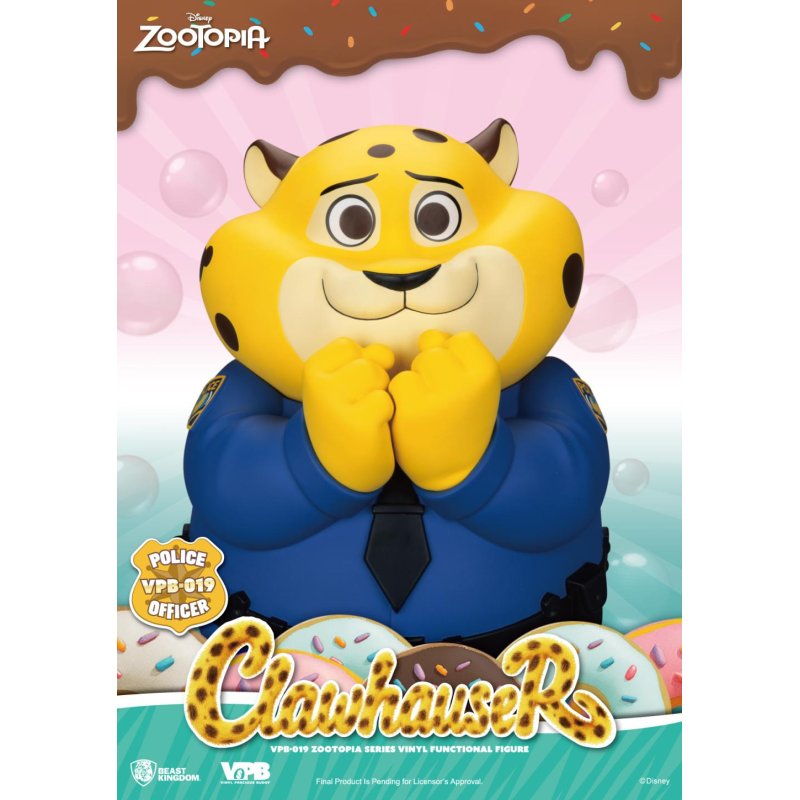 ZOOTOPIE - Clawhauser - Tirelire 40cm