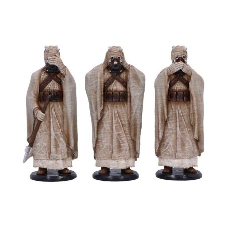 STAR WARS - Three wise Tusken raiders - Statuette 14.3cm