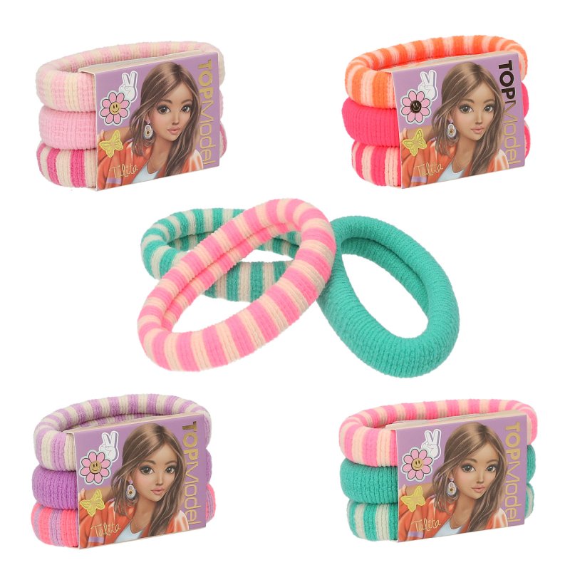 Topmodel - Elastic Hairbands Set (0412892)