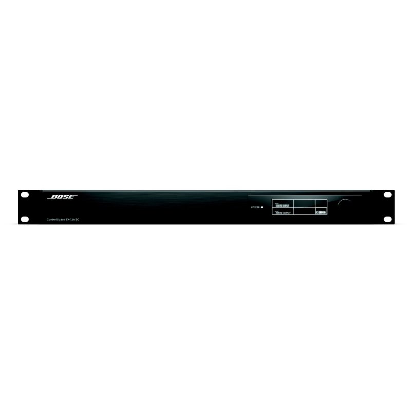 Bose ControlSpace EX-12AEC Black Ethernet LAN 1U